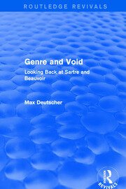 Revival: Genre and Void (2003): Looking Back at Sartre and Beauvoir book cover