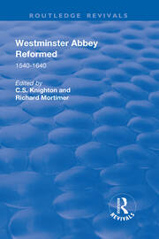 Westminster Abbey Reformed: 1540–1640 book cover