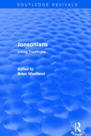 Revival: Jonsonians: Living Traditions (2003) book cover
