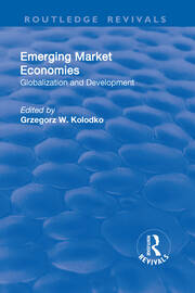 Emerging Market Economies: Globalization and Development book cover