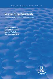 Visions of Sustainability: Stakeholders, Change and Indicators book cover