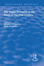 The Italian Economy at the Dawn of the 21st Century book cover