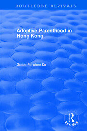Adoptive Parenthood in Hong Kong book cover