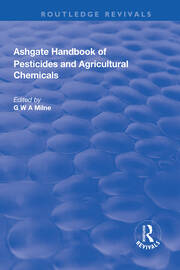 The Ashgate Handbook of Pesticides and Agricultural Chemicals book cover