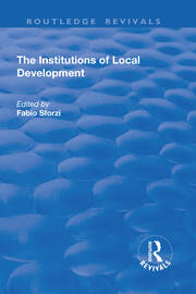 The Institutions of Local Development book cover