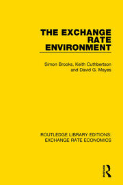 The Exchange Rate Environment book cover