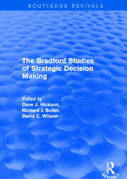 The Bradford Studies of Strategic Decision Making book cover
