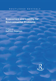 Economics and Liability for Environmental Problems book cover