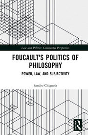 Foucault's Politics of Philosophy: Power, Law, and Subjectivity book cover
