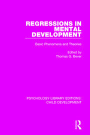 Regressions in Mental Development: Basic Phenomena and Theories book cover