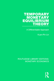 Temporary Monetary Equilibrium Theory: A Differentiable Approach book cover