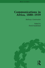 Communications in Africa, 1880–1939, Volume 2 book cover