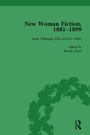 New Woman Fiction, 1881-1899, Part I Vol 1 book cover