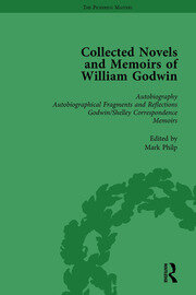 The Collected Novels and Memoirs of William Godwin Vol 1 book cover