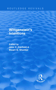 Wittgenstein's Intentions (Routledge Revivals) book cover