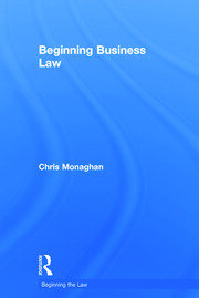 Beginning Business Law book cover