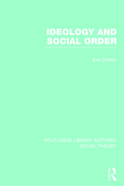 Ideology and Social Order book cover