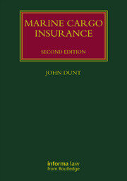Marine Cargo Insurance book cover