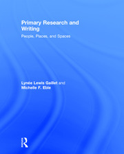 Primary Research and Writing: People, Places, and Spaces book cover