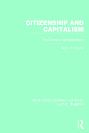 Citizenship and Capitalism (RLE Social Theory): The Debate over Reformism book cover