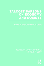 Talcott Parsons on Economy and Society book cover
