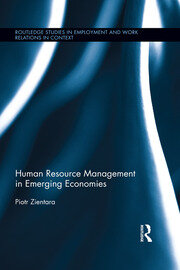 Human Resource Management in Emerging Economies book cover