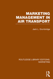 Marketing Management in Air Transport (RLE Marketing) book cover