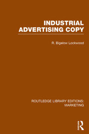 Industrial Advertising Copy (RLE Marketing) book cover