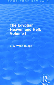 The Egyptian Heaven and Hell: Volume I (Routledge Revivals) book cover