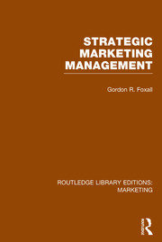 Strategic Marketing Management (RLE Marketing) book cover