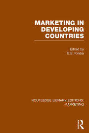 Marketing in Developing Countries (RLE Marketing) book cover