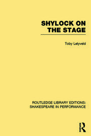 Shylock on the Stage book cover