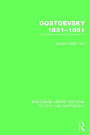 Dostoevsky 1821-1881 book cover