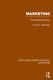 Marketing (RLE Marketing): The Management Way book cover