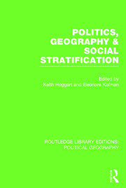 Politics, Geography and Social Stratification (Routledge Library Editions: Political Geography) book cover