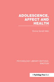 Adolescence, Affect and Health book cover