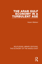 The Arab Gulf Economy in a Turbulent Age book cover