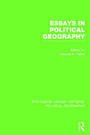 Essays in Political Geography (Routledge Library Editions: Political Geography) book cover