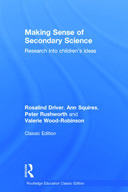 Making Sense of Secondary Science: Research into children's ideas book cover