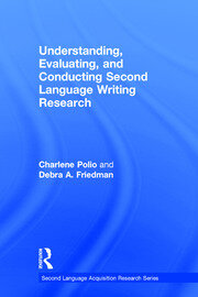Understanding, Evaluating, and Conducting Second Language Writing Research book cover