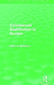 Commercial Distribution in Europe (Routledge Revivals) book cover