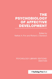 The Psychobiology of Affective Development book cover