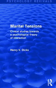 Marital Tensions: Clinical Studies Towards a Psychological Theory of Interaction book cover