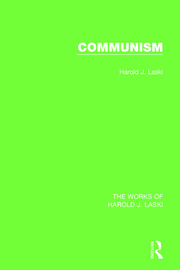 Communism (Works of Harold J. Laski) book cover