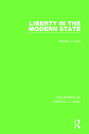 Liberty in the Modern State (Works of Harold J. Laski) book cover