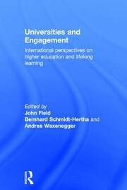 Universities and Engagement: International perspectives on higher education and lifelong learning book cover