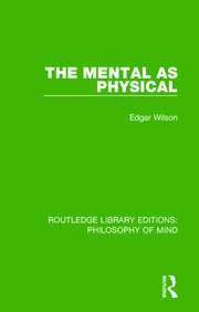 The Mental as Physical book cover