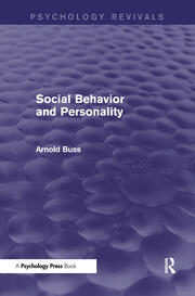 Social Behavior and Personality book cover