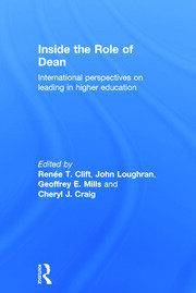 Inside the Role of Dean: International perspectives on leading in higher education book cover