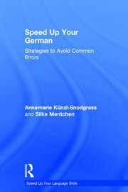 Speed Up Your German: Strategies to Avoid Common Errors book cover